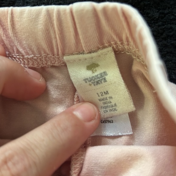 Blush Pink moto leggings - Picture 2 of 5